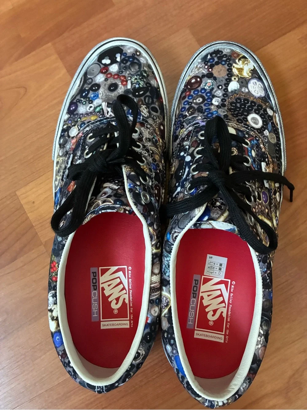 NEW Supreme x Mike Kelley x Vans Era 'Black' Sz 12